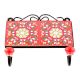 Red Floral Ceramic Tiles Hooks Online